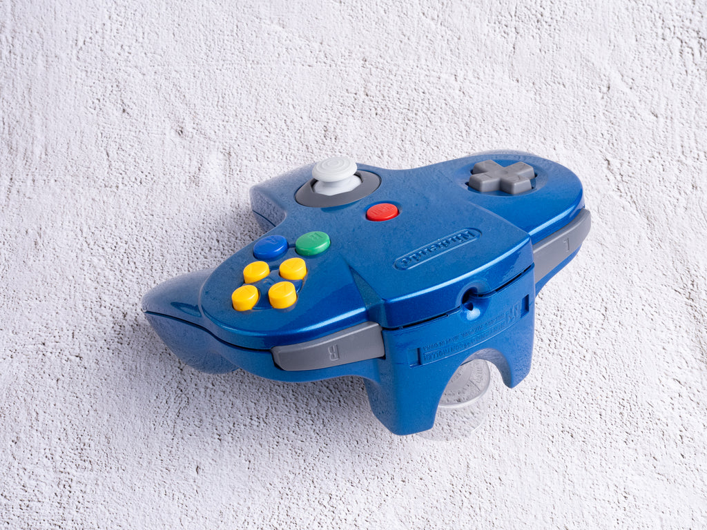 Deep Blue - Custom Painted Nintendo 64 Controller