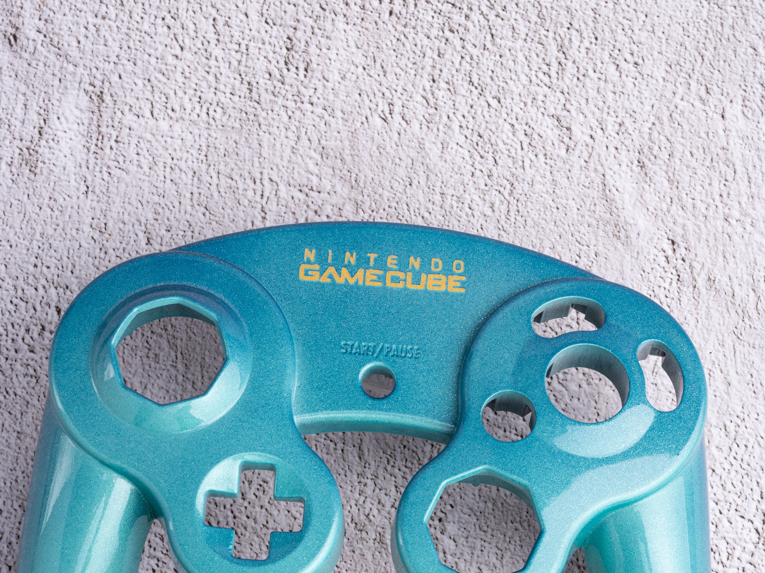 Gold Coast - Custom Painted GameCube Controller Shells