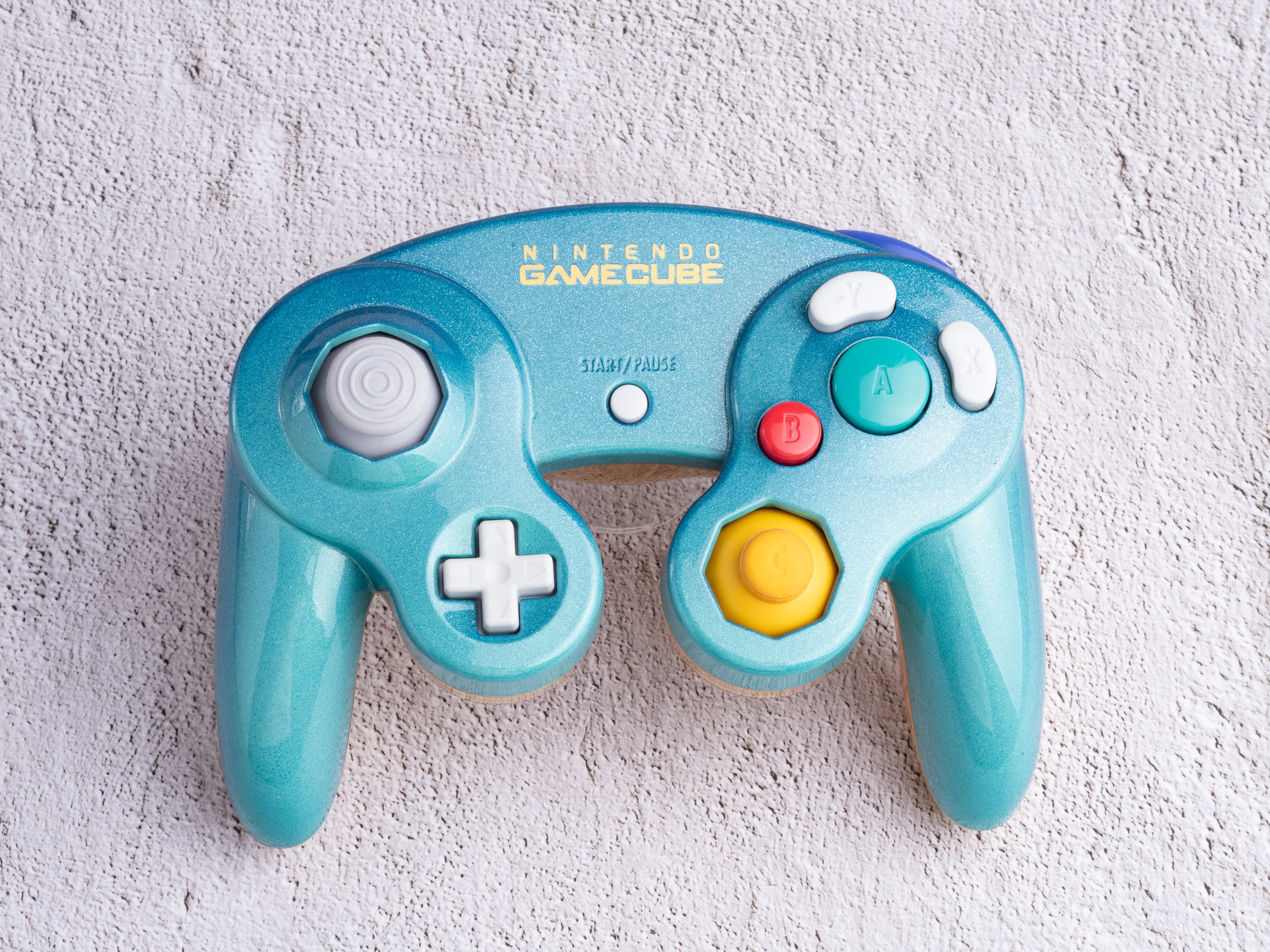 Gold Coast - Custom Painted GameCube Controller Shells