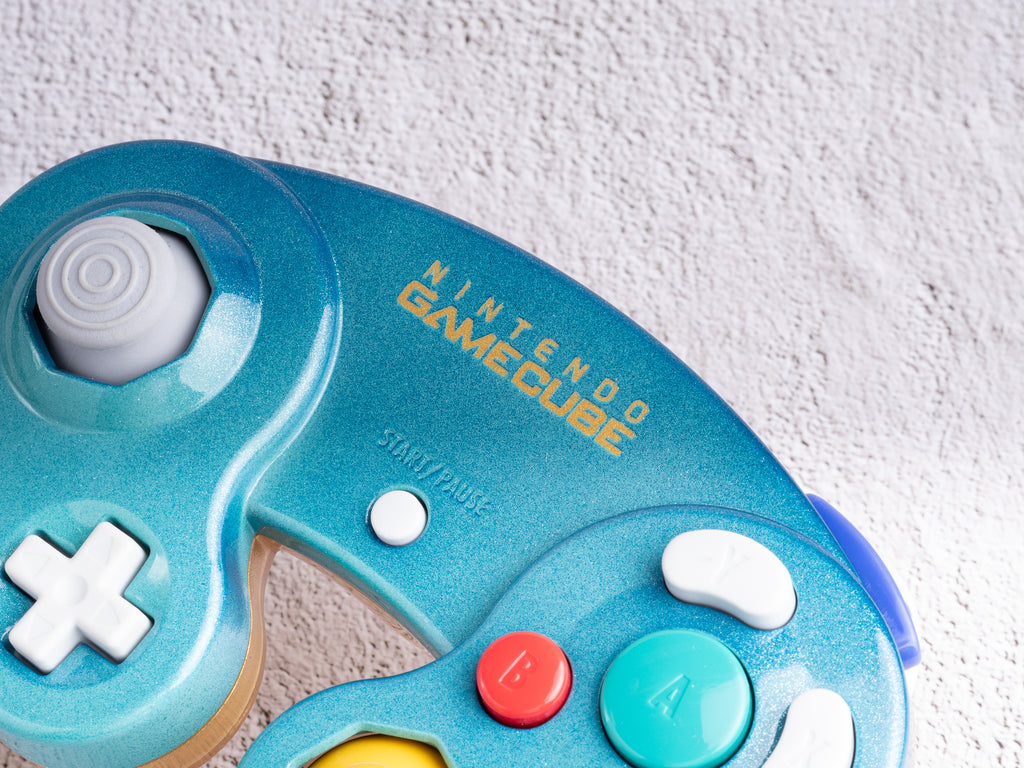 Gold Coast - Custom Painted GameCube Controller Shells