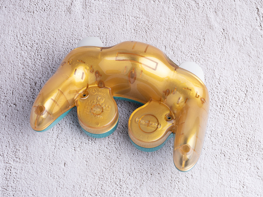 Gold Coast - Custom Painted GameCube Controller Shells