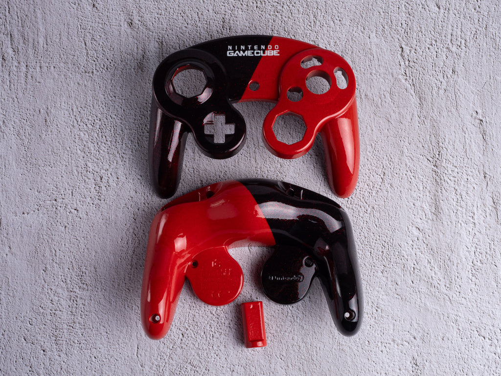 Racing Red - Custom Painted GameCube Controller