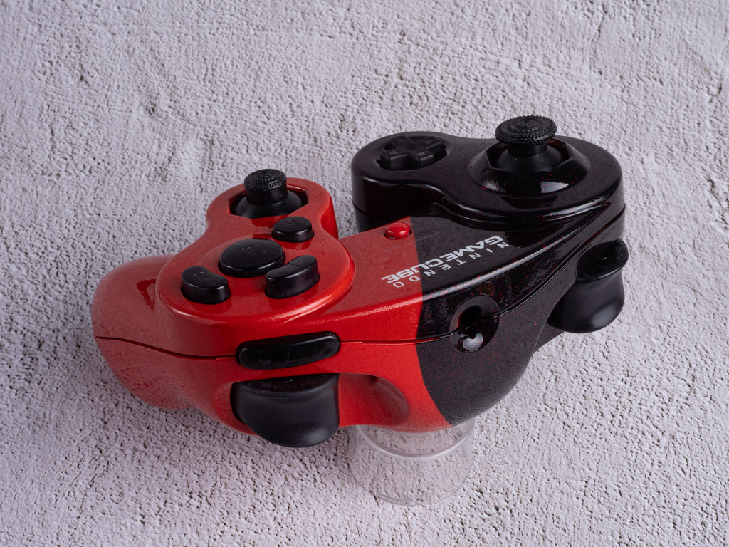 Racing Red - Custom Painted GameCube Controller