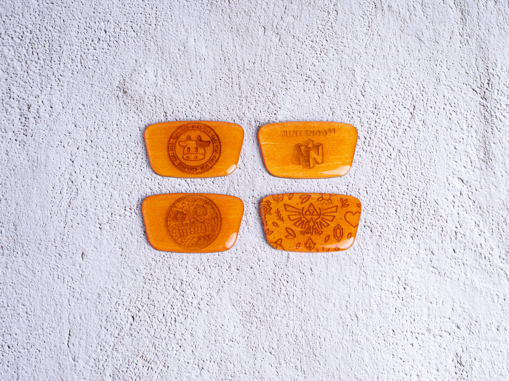 Custom Wooden Jewel for Nintendo 64 Consoles