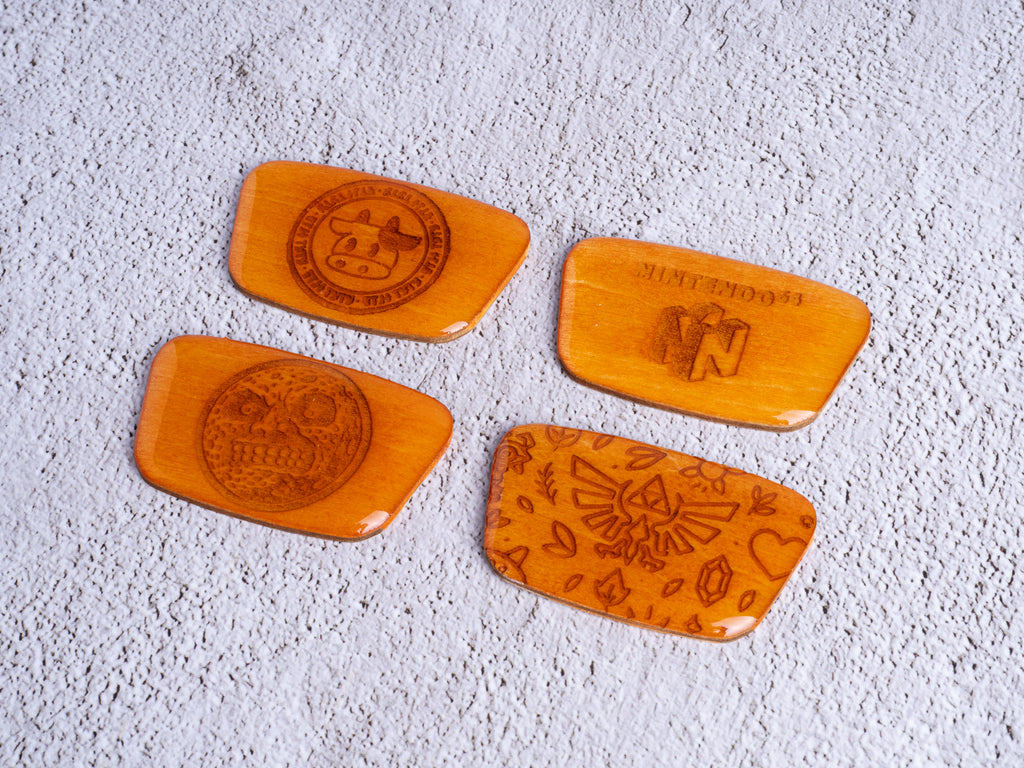 Custom Wooden Jewel for Nintendo 64 Consoles