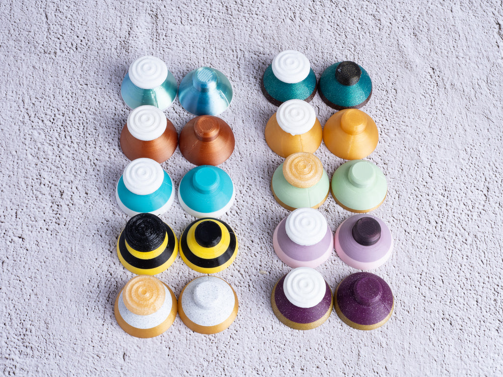 GameCube Controller Replacement Stick Caps - 3D Printed Analog Stick Repair - Magic Sticks - Multiple Colors