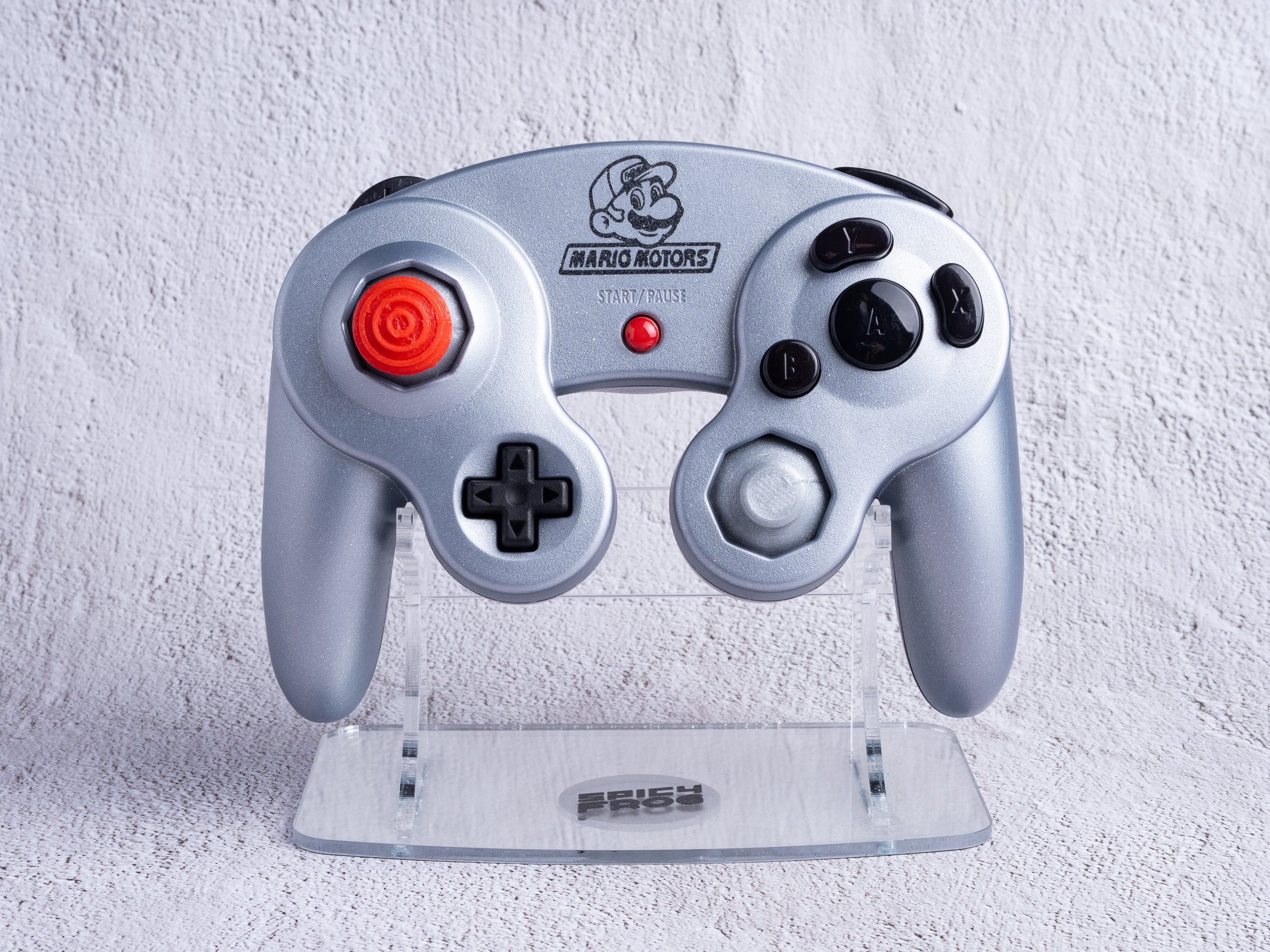 Mario Motors - Custom Painted GameCube Controller Shells