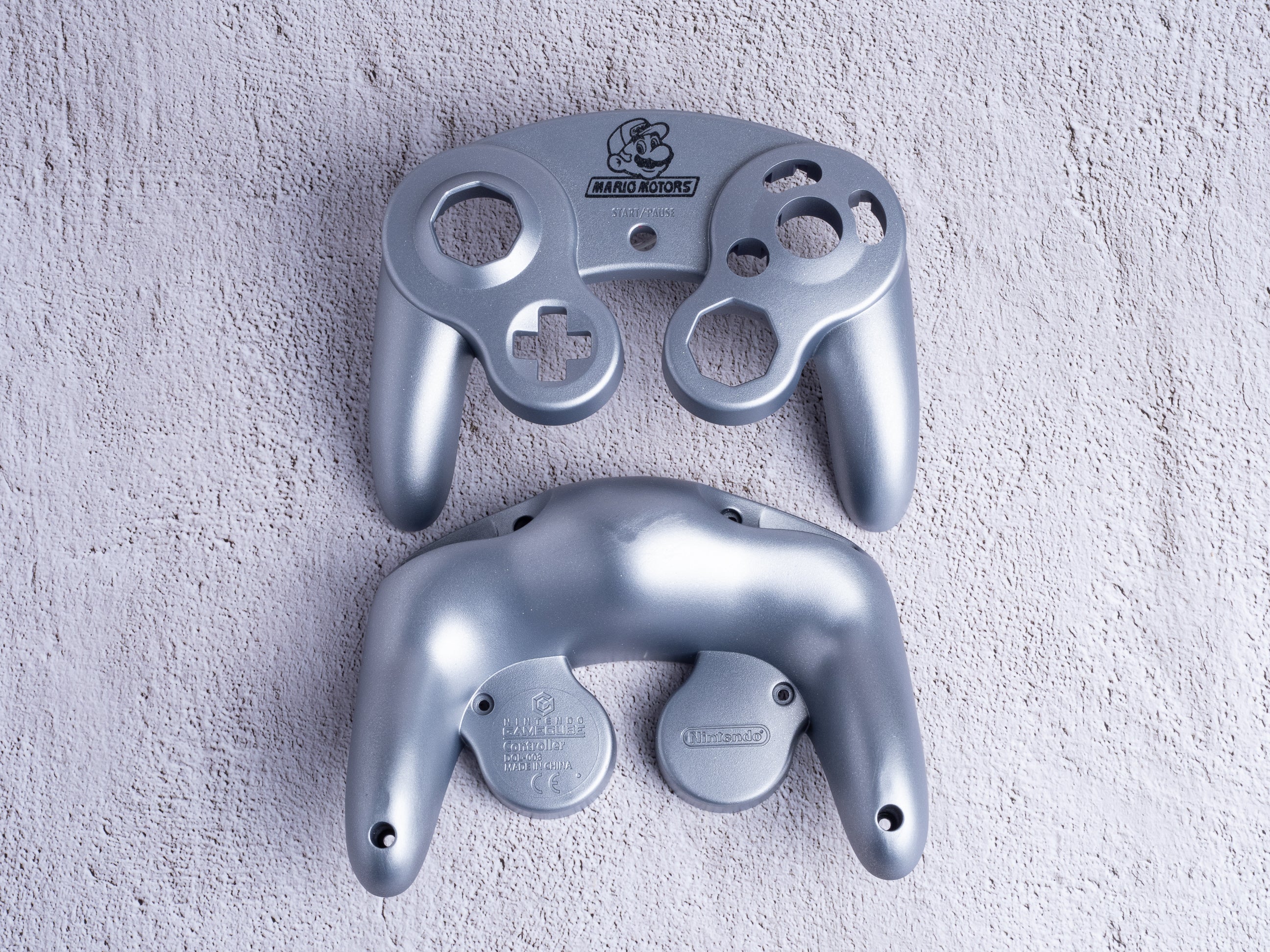 Mario Motors - Custom Painted GameCube Controller Shells