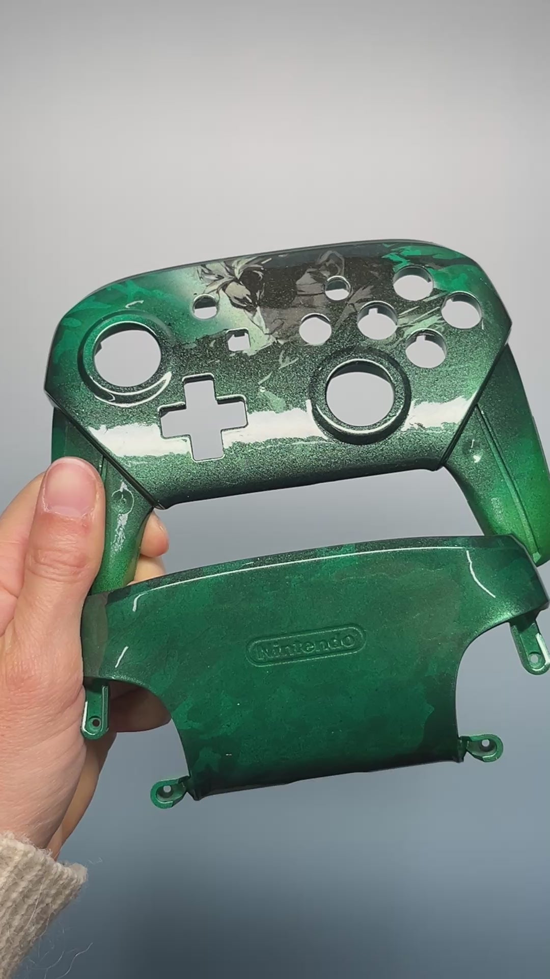 Solid Snake - Nintendo Switch Custom Controller Shells