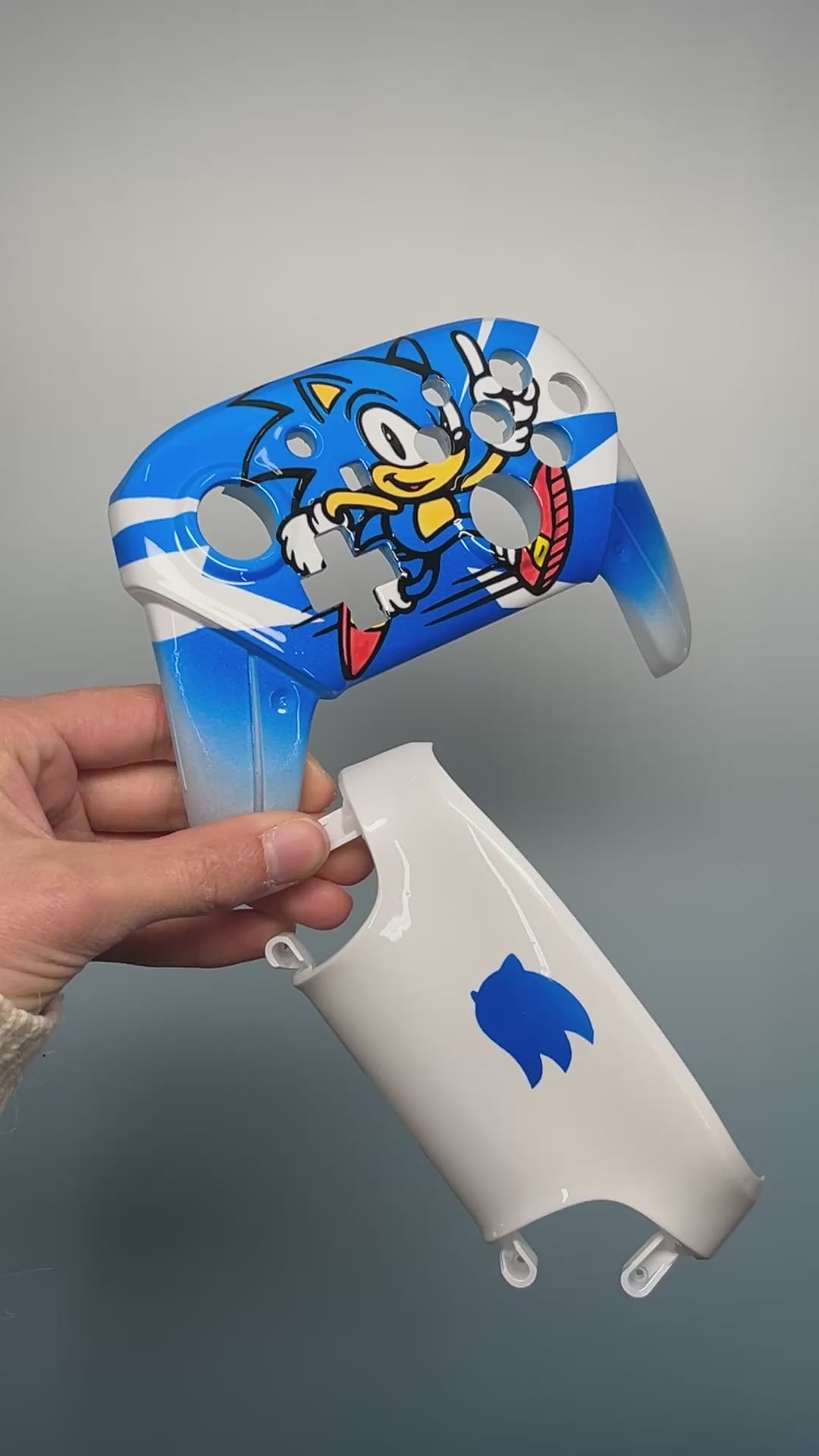 Sonic the Hedgehog - Custom Nintendo Switch Pro Controller Shells