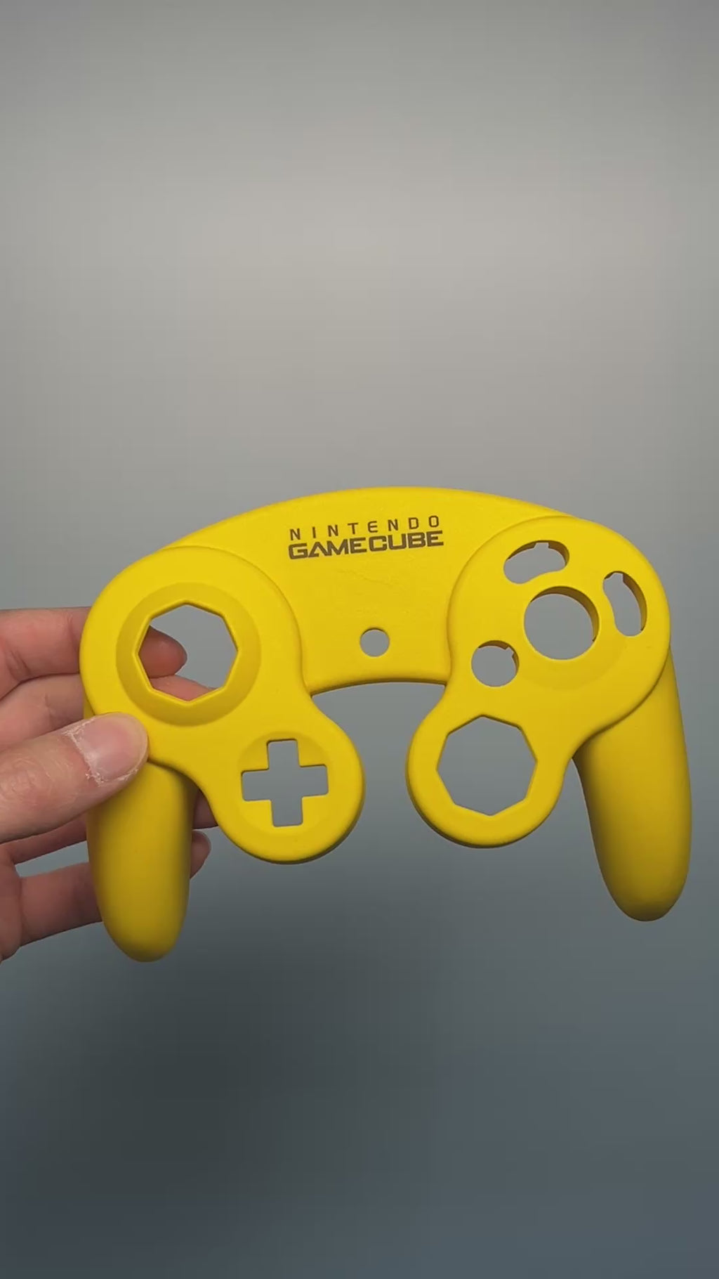 GameCube Top Shell - Yellow (Matte)