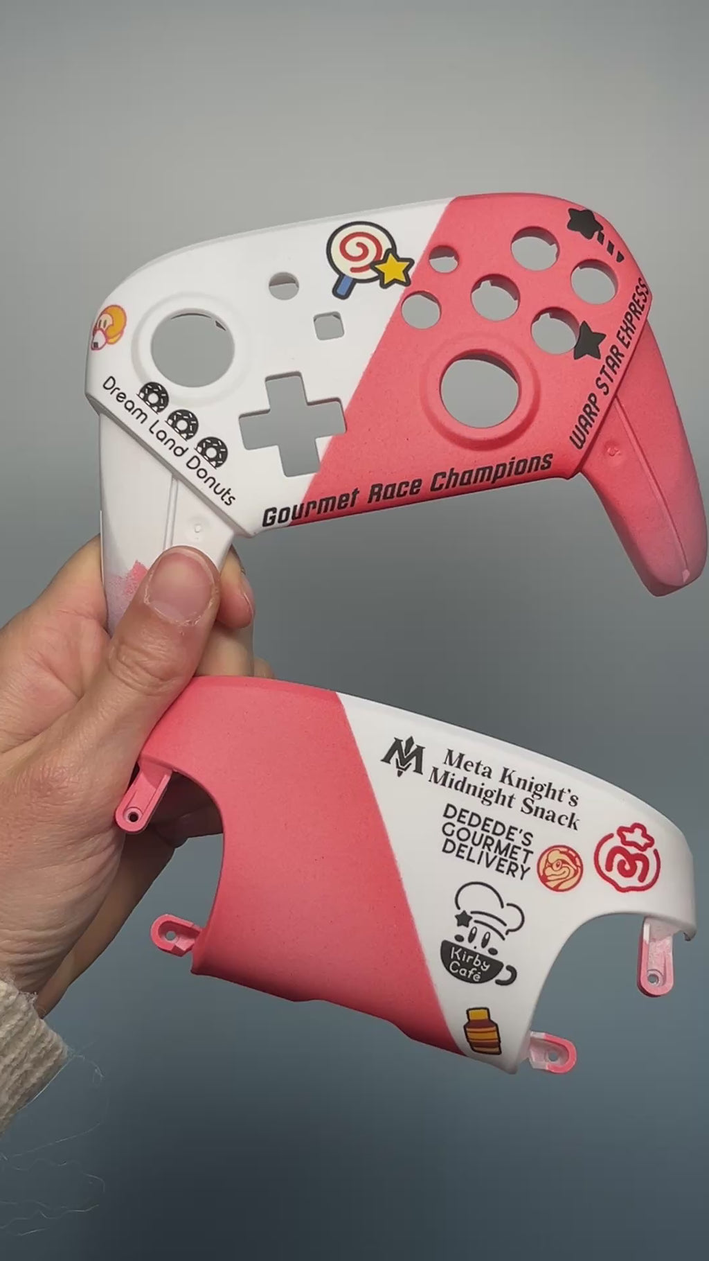 Kirby Sponsors - Nintendo Switch Custom Controller Shells