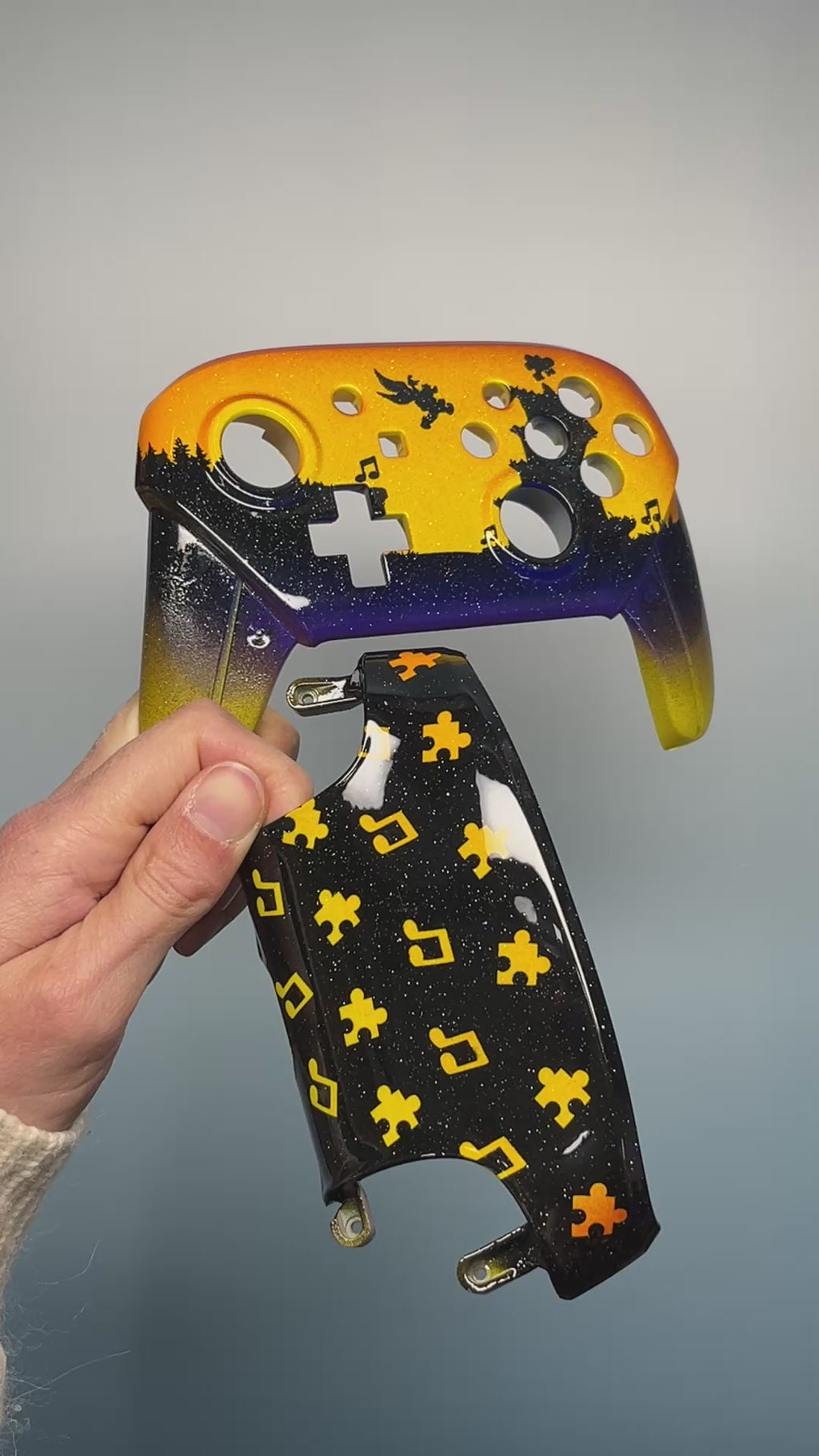 Spiral Mountain / Banjo-Kazooie - Custom Nintendo Switch Pro Controller Shells
