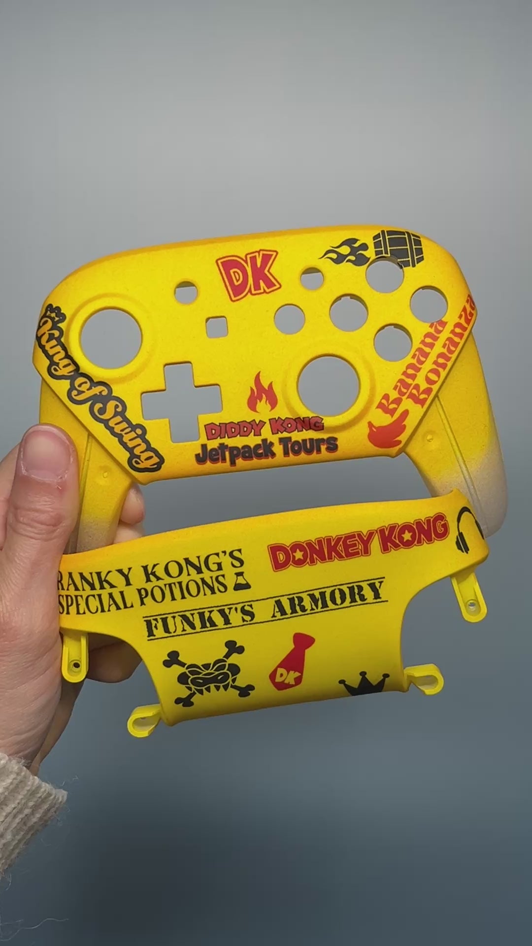 Donkey Kong - Nintendo Switch Custom Controller Shells