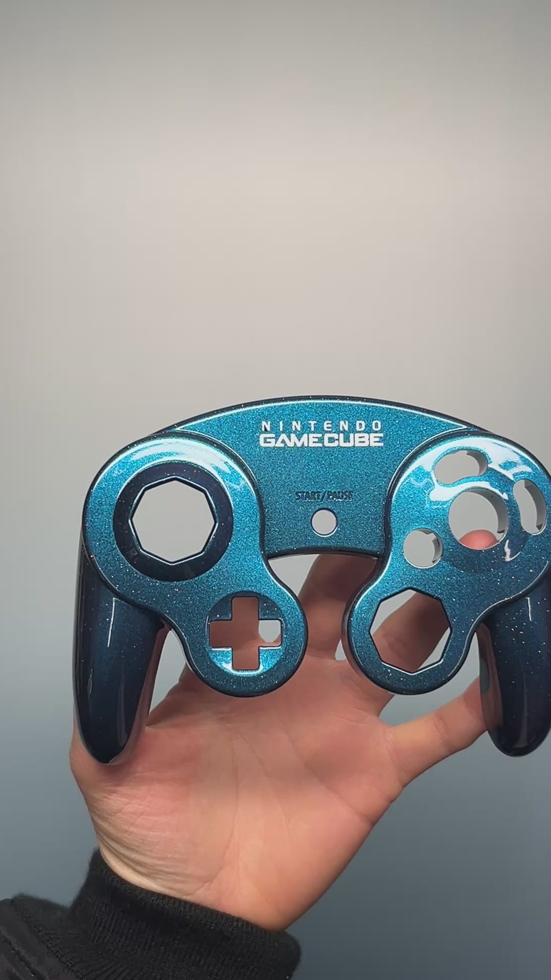 GameCube Top Shell - Galaxy Shift (Glossy)
