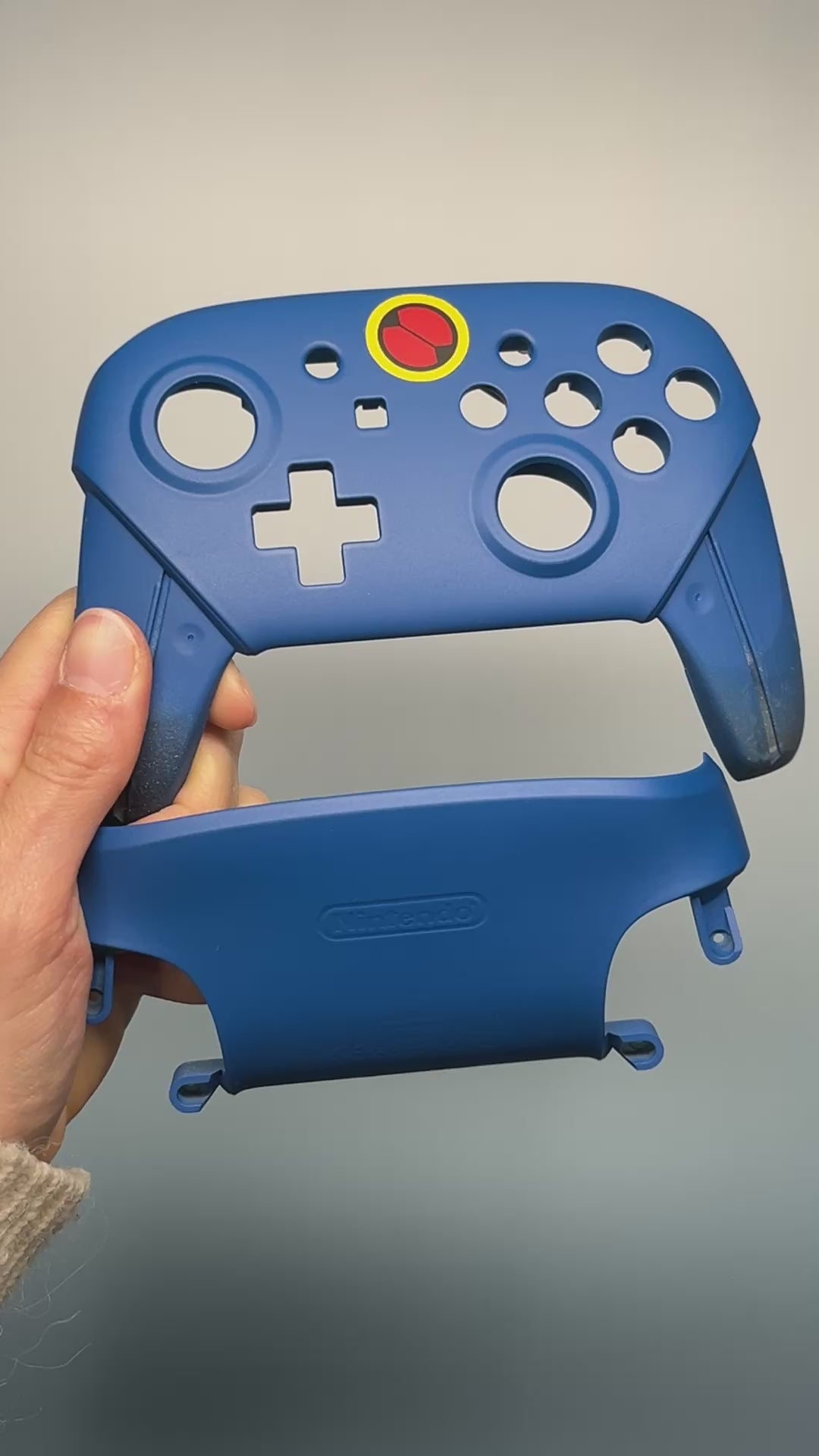 MegaMan Battle Network - Custom Nintendo Switch Pro Controller Shells