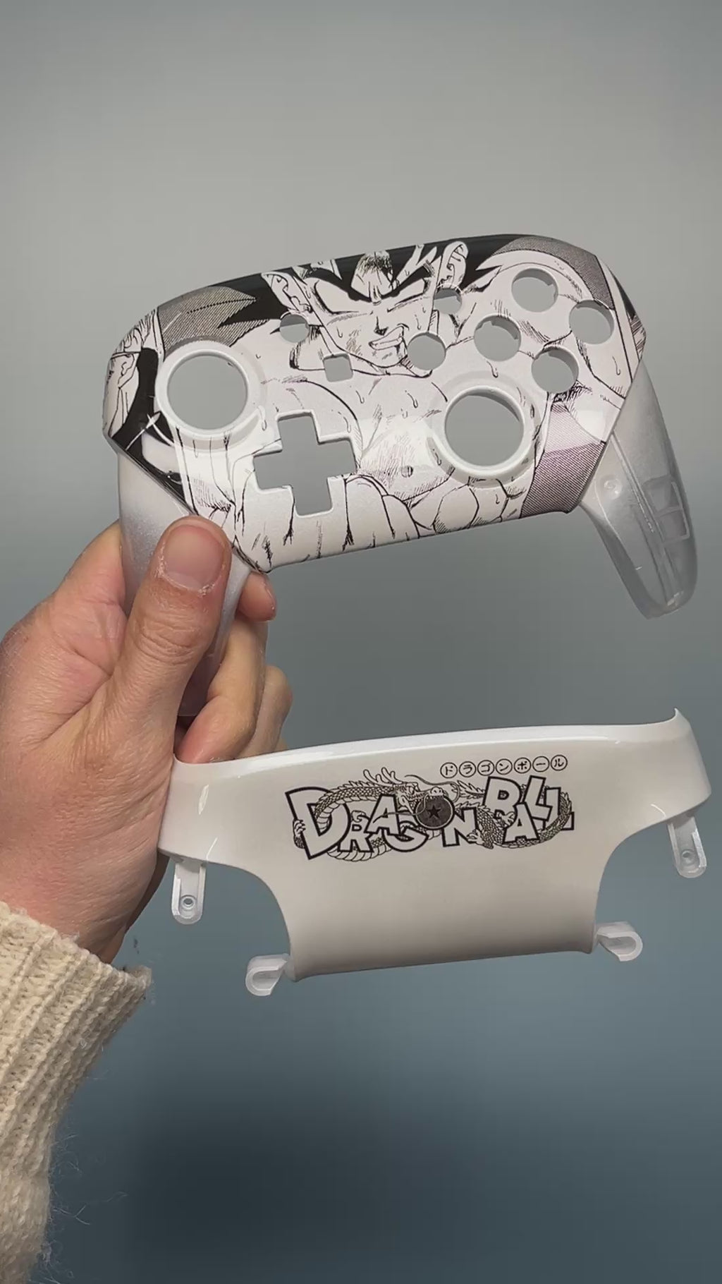 Son Goku / Dragon Ball Z - Nintendo Switch Custom Controller Shells