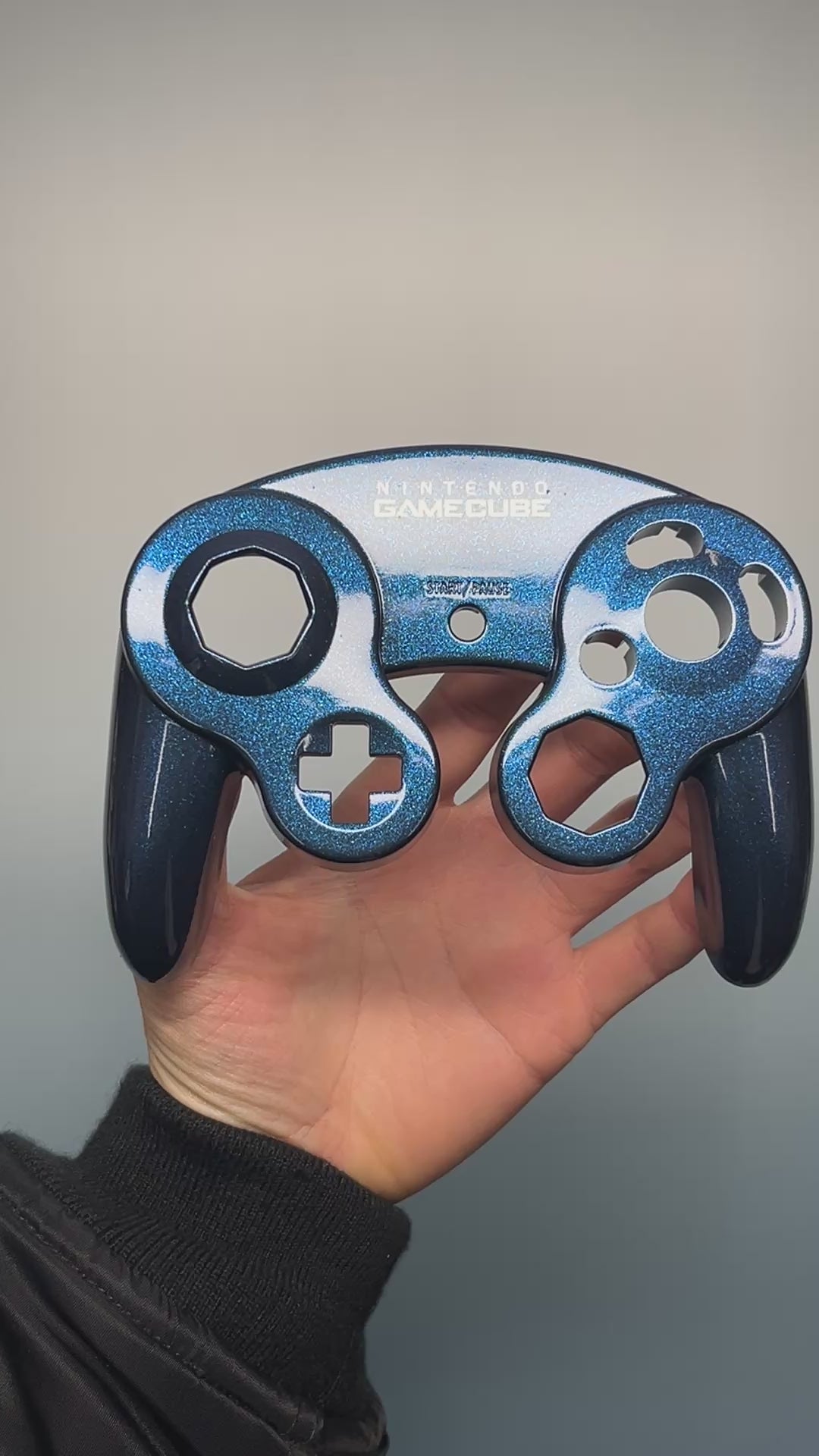 GameCube Top Shell - Deep Blue (Glossy)