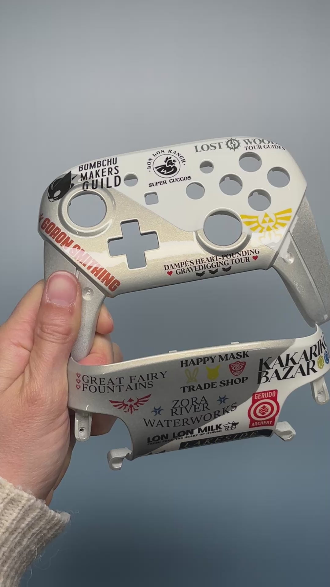Ocarina of Time - Nintendo Switch Custom Controller Shells