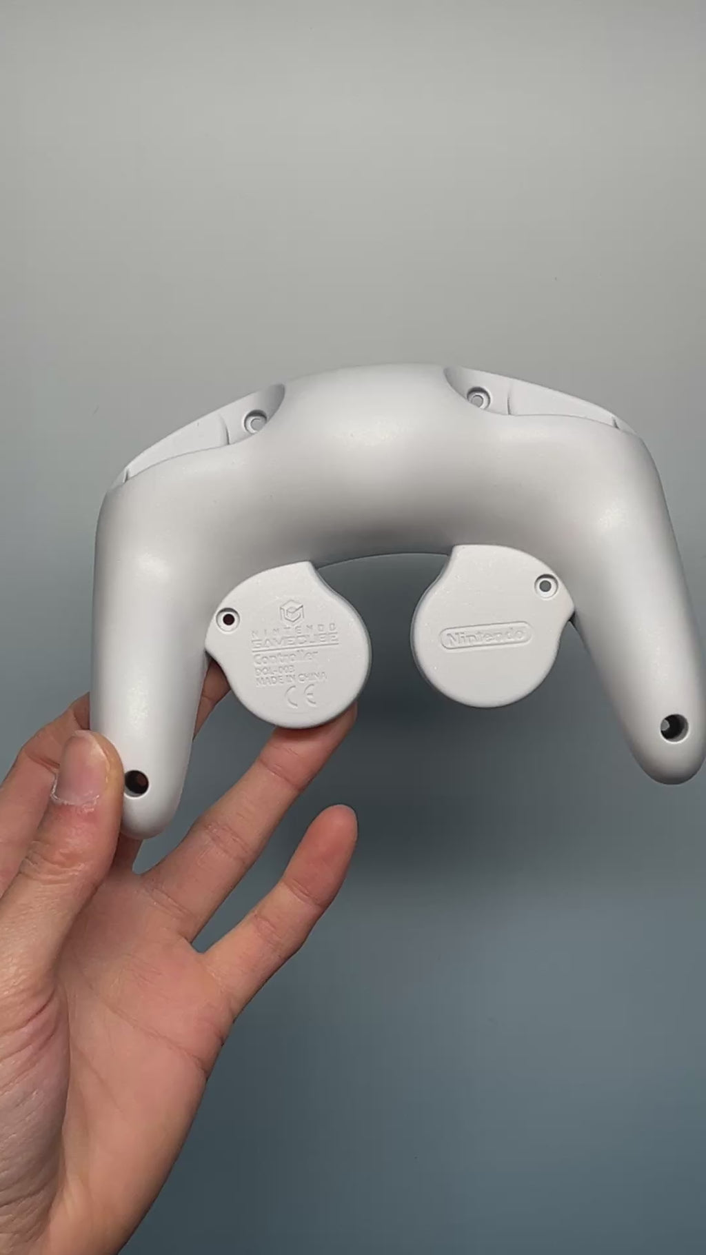 GameCube Bottom Shell - White (Matte)