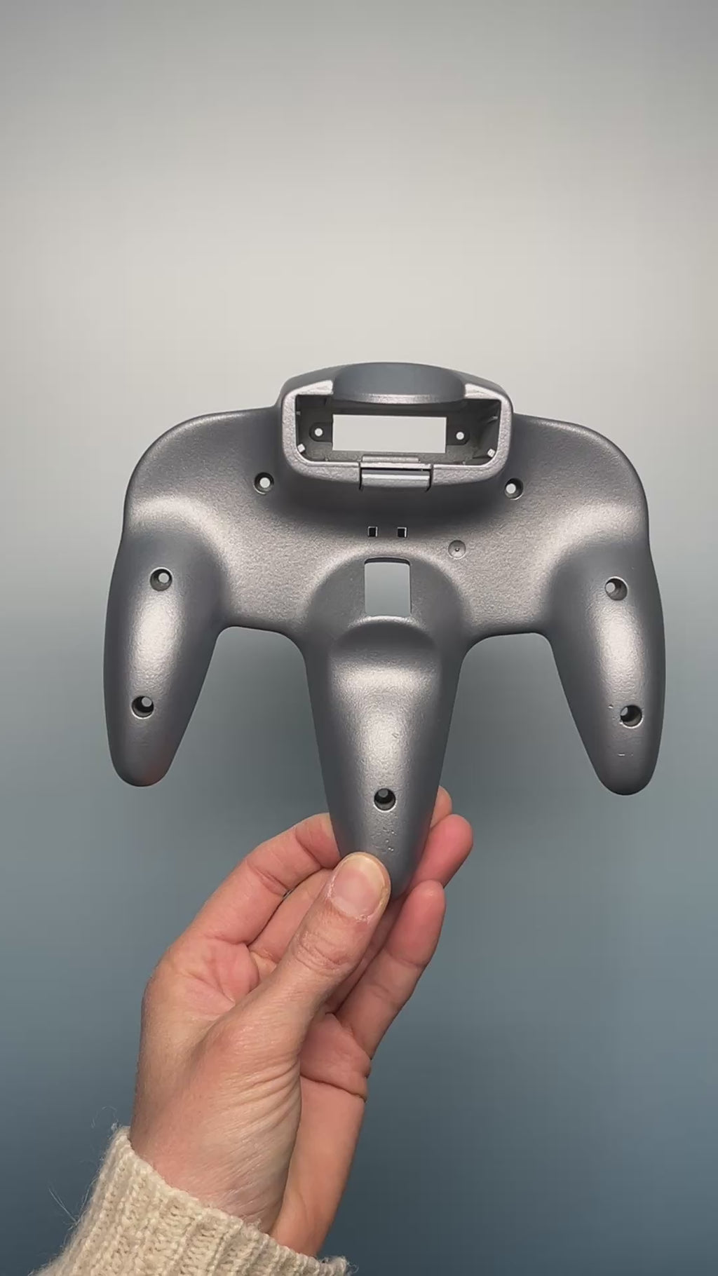 Hammered (Matte) - Bottom Shell Only - Custom Painted Nintendo 64 Controller Shells