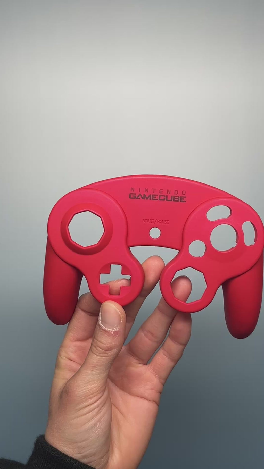GameCube Top Shell - Red (Matte)
