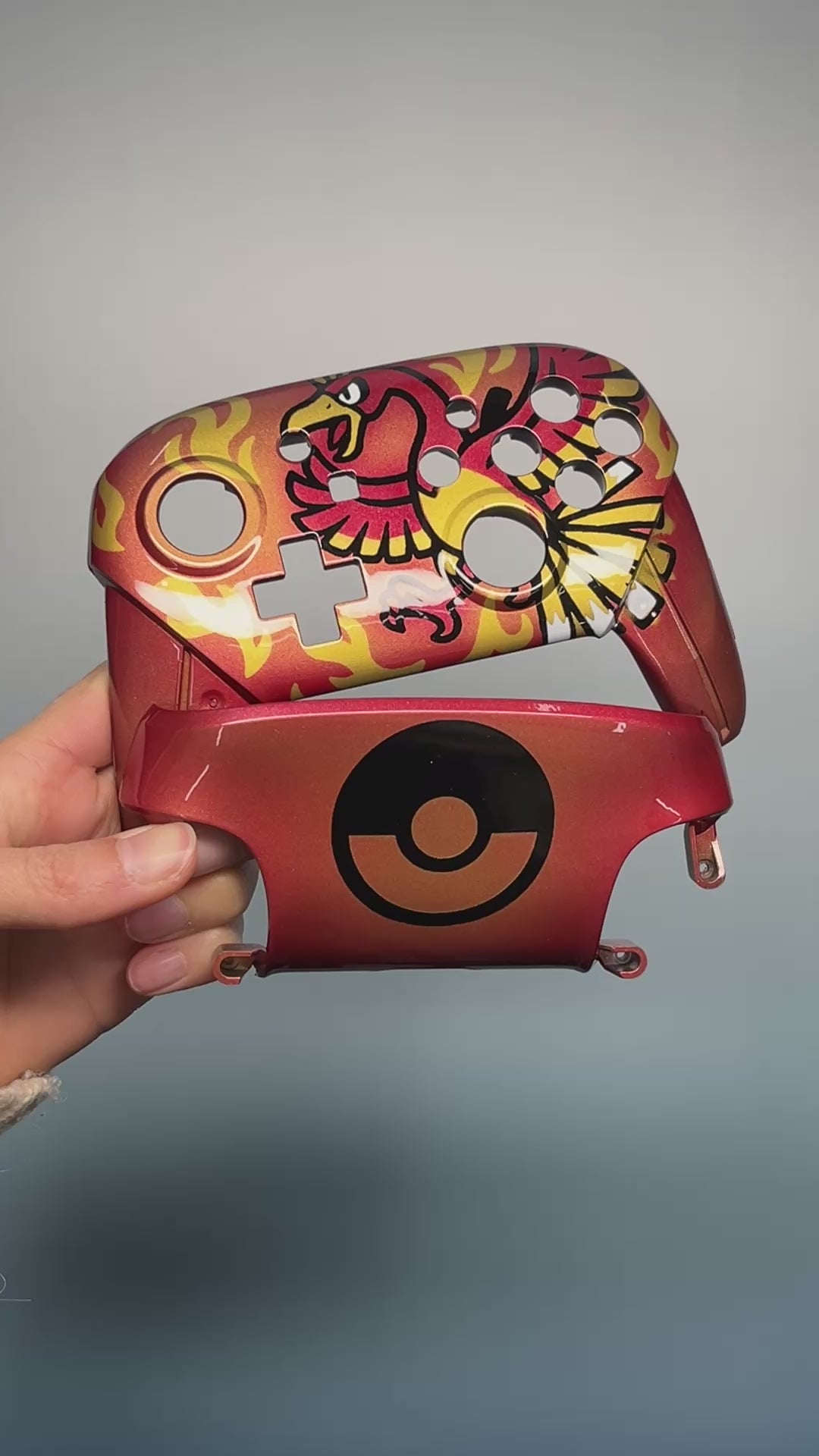 Ho-Oh - Nintendo Switch Custom Controller Shells + Buttons