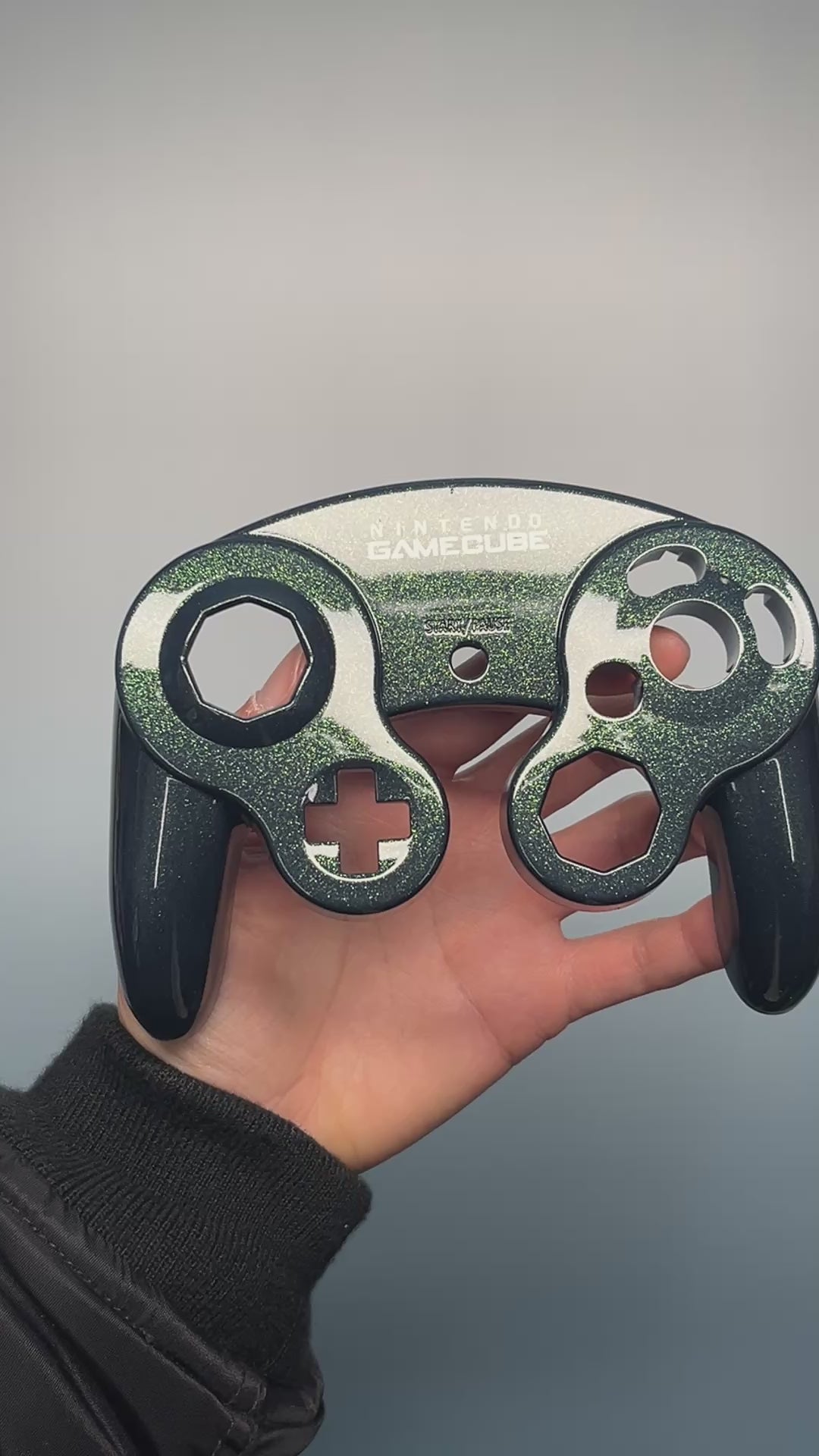 GameCube Top Shell - Deep Green (Glossy)