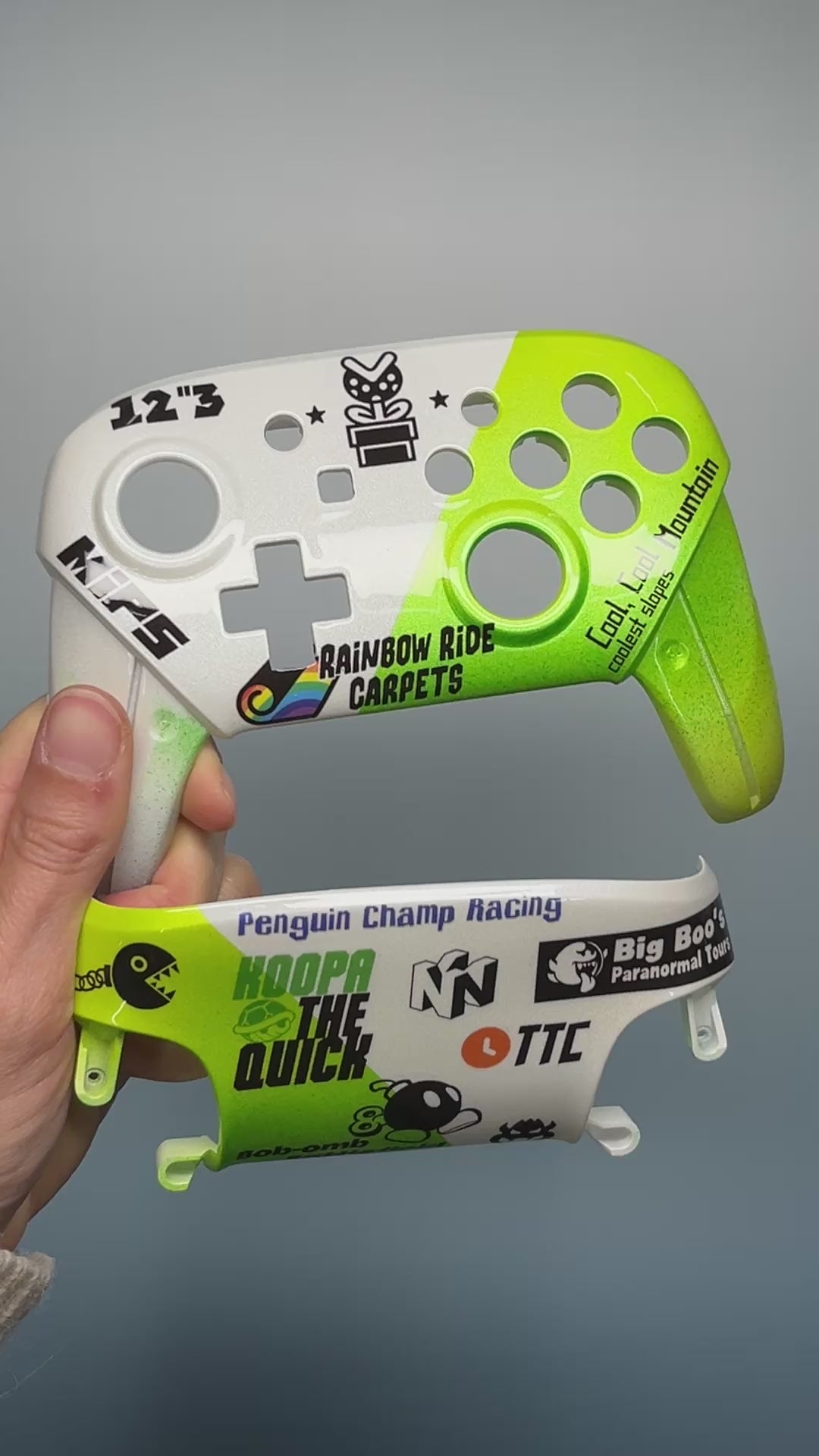 Super Mario 64 - Nintendo Switch Custom Controller Shells