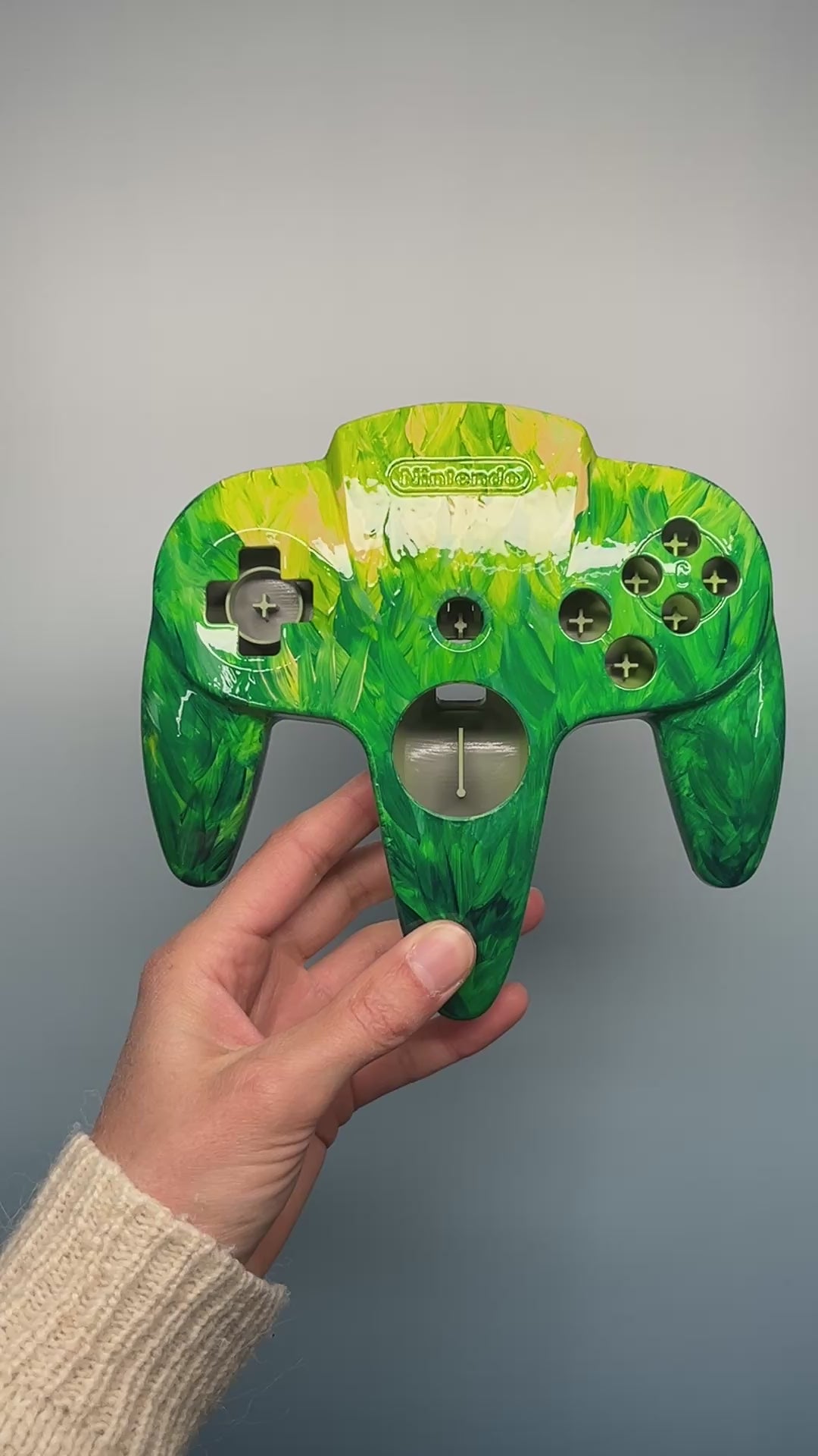 Jungle - Custom Painted Nintendo 64 Controller Shells