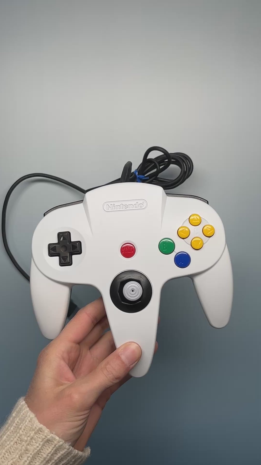 White x Emerald - Custom Painted Nintendo 64 Controller