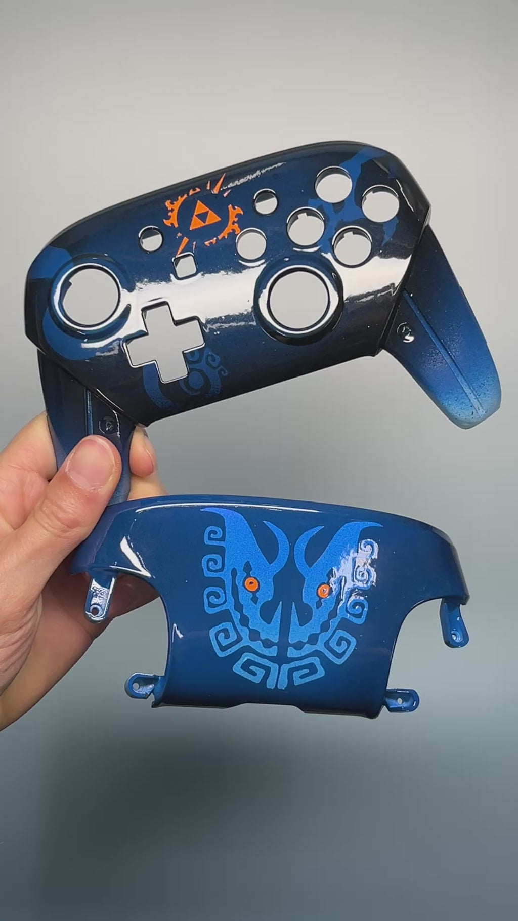 Ganondorf / The Wind Waker (Glossy) - Nintendo Switch Custom Controller Shells